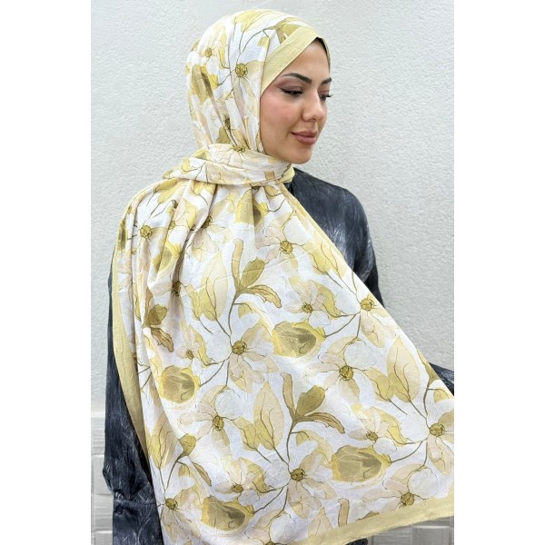 Desenli Bambu Şal 038YY